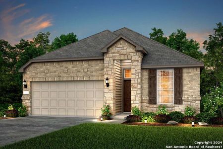 New construction Single-Family house 2259 Bluewood Street, New Braunfels, TX 78132 Fox Hollow- photo 0