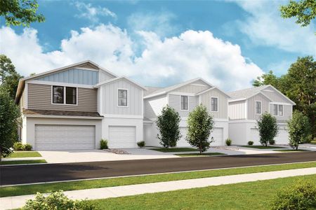 New construction Townhouse house 4325 Hillock Boulevard, Haines City, FL 33844 - photo 0