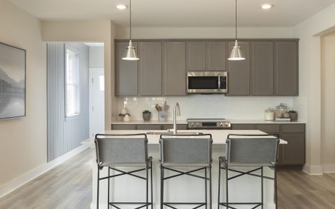 Kitchen | Rebecca at Lariat in Liberty Hill, TX by Landsea Homes
