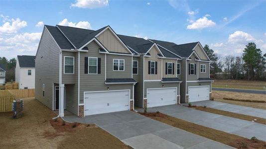 New construction Townhouse house 1441 Gray Branch Drive, Lawrenceville, GA 30045 Stratford- photo