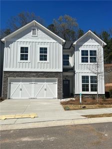 New construction Townhouse house 360 Lakeside Court, Canton, GA 30114 The Sidney- photo 0 0