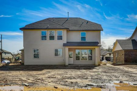 New construction Single-Family house 6215 Twin Fawns Drive, Conroe, TX 77303 Summit View C w/stone- photo 35 35