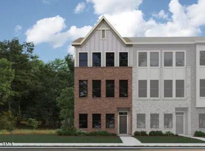 New construction Townhouse house 685 Bandon Alley, Cary, NC 27513 - photo 0
