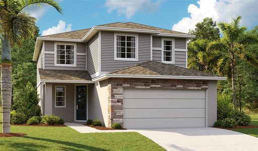 New construction Single-Family house 6283 Golden Beach Drive, Apollo Beach, FL 33572 Pine- photo 0