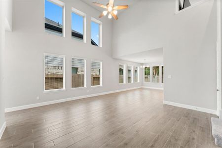 Look at these windows and tall ceilings for natural light!