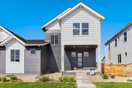 New construction Townhouse house 6133 Zebulon Place, Timnath, CO 80547 Garden Series - Rosemary- photo 0