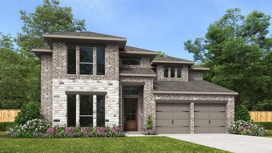 New construction Single-Family house 7711 Zinnia Blossom Lane, Katy, TX 77493 - photo 0