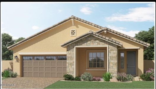 New construction Single-Family house 25152 N 173Rd Avenue, Surprise, AZ 85387 Armstrong Plan 4066- photo 0