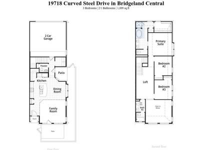 New construction Townhouse house 19718 Curved Steel, Cypress, TX 77433 Casey Plan- photo 0