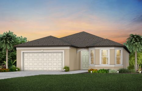 New construction Single-Family house 3861 Ivy Springs Lane, Land O' Lakes, FL 34638 Medina- photo 1 1