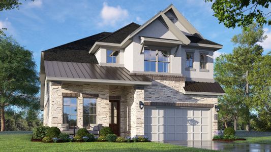 New construction Single-Family house Lorne – 50′ Lot, 5314 Majestic Court, Manvel, TX 77578 - photo