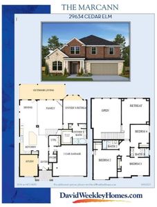 New construction Single-Family house 29634 Cedar Elm Way, Tomball, TX 77375 The Marcann- photo 2 2