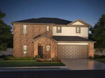 New construction Single-Family house 10501 Potawatomi Lane, Fort Worth, TX 76179 The Hampton- photo 0