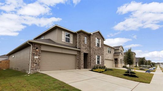 New construction Single-Family house 13813 Dismuke Dr, Manor, TX 78653 The Naples- photo 4 4