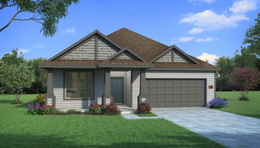 New construction Single-Family house 4052 Colony River Rock Boulevard, Pinehurst, TX 77362 Birch II J- photo 7 7