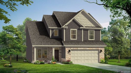 New construction Single-Family house Cameron, 20 Hickory Run Lane, Youngsville, NC 27596 - photo