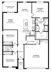 New construction Single-Family house 437 Quayside Avenue, Mascotte, FL 34753 The Portland- photo 0 0