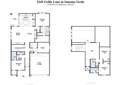 New construction Single-Family house 2245 Grillo Lane, McLendon-Chisholm, TX 75032 Botero Plan- photo 1 1