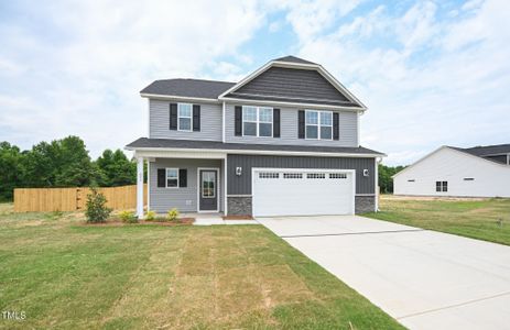 New construction Single-Family house 211 Tobacco Barn Drive, Angier, NC 27501 The Maplewood- photo 0