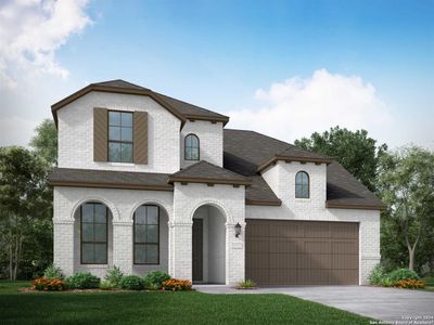 New construction Single-Family house 10018 Harr Knoll, San Antonio, TX 78224 Redford Plan- photo 0 0