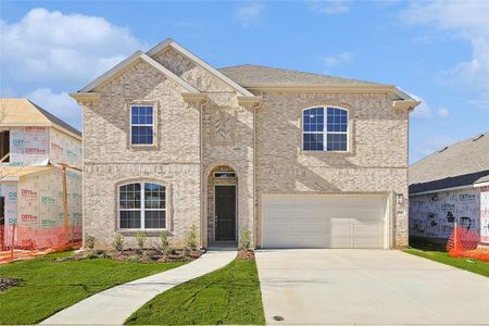 New construction Single-Family house 308 Corral Acres Way, Fort Worth, TX 76120 Magnolia- photo 0