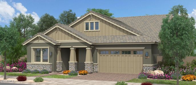 New construction Single-Family house 22877 E Reins Road, Queen Creek, AZ 85142 - photo 0
