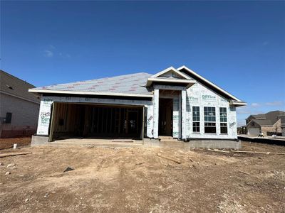 New construction Single-Family house 2400 Walking Y Rd, Georgetown, TX 78633 Medina Homeplan- photo