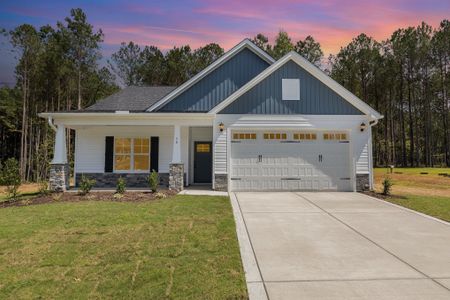 New construction Single-Family house 56 Cold Creek Court, Selma, NC 27576 The Currituck- photo