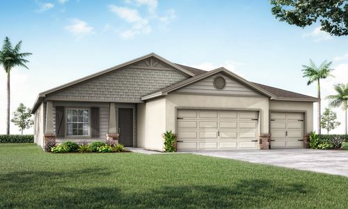 New construction Single-Family house Enclave Lake Boulevard, Auburndale, FL 33823 - photo 3 3