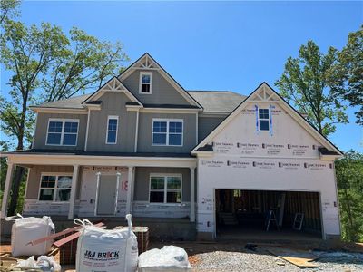 New construction Single-Family house 442 Laurel Cove Drive, Hoschton, GA 30548 The Greyson- photo