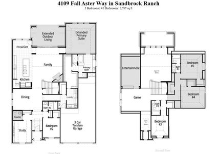 New construction Single-Family house 4109 Fall Aster Way, Aubrey, TX 76227 - photo