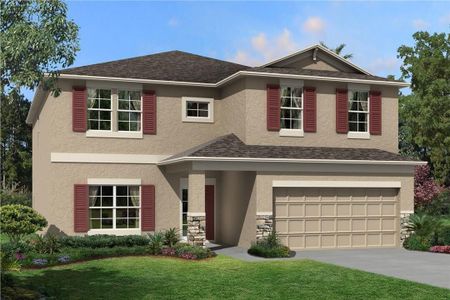 New construction Single-Family house 2956 Marine Grass Drive, Wimauma, FL 33598 Alenza- photo 0