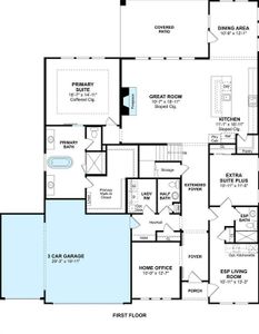 The Munich ESP floor plan by K. Hovnanian Homes. 1st Floor Shown. *Prices, plans, dimensions, features, specifications, materials, and availability of homes or communities are subject to change without notice or obligation.