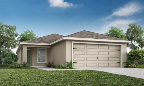 New construction Single-Family house 6039 Bimini Avenue, Haines City, FL 33844  BEGONIA- photo 0
