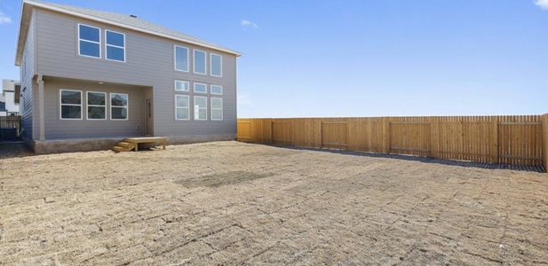 New construction Single-Family house 317 Stellar Wind Drive, Andice, TX 78628 Nathan- photo 23 23