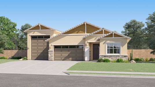 New construction Single-Family house 3206 E Saddletree Way, San Tan Valley, AZ 85140 Wayfarer II- photo 0