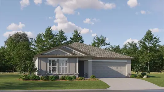 New construction Single-Family house 12637 Timber Moss Lane, Riverview, FL 33579 Dover- photo 0
