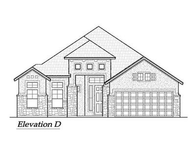 New construction Single-Family house 949 Leaning Oak Lane, Georgetown, TX 78628 Michelle- photo 1 1