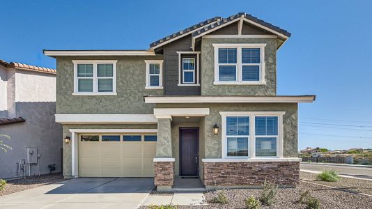 New construction Single-Family house 8316 E Paloma Ave, Mesa, AZ 85212 Carlsbad Plan 3526- photo 0