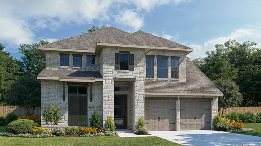 New construction Single-Family house 9338 Luke Path, San Antonio, TX 78254 2694W- photo 0