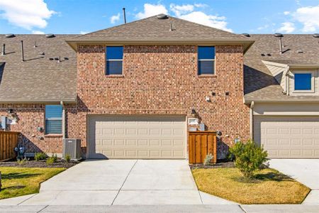 New construction Townhouse house 605 Casey Way, Wylie, TX 75098 Prague - photo