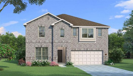 New construction Single-Family house 2025 Hickory Lane, Aubrey, TX 76227 Hawthorn II T- photo 1 1