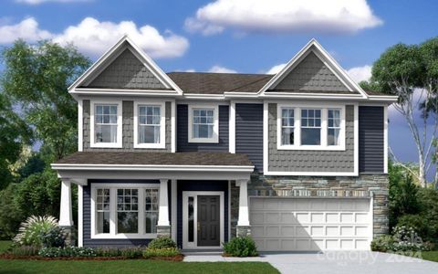 New construction Single-Family house 10104 Whitaker Pointe Drive, Huntersville, NC 28078 The Fenmore- photo 0