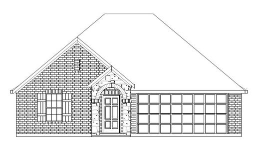 New construction Single-Family house 540 Brook View Drive, Van Alstyne, TX 75495 Grier F- photo 0
