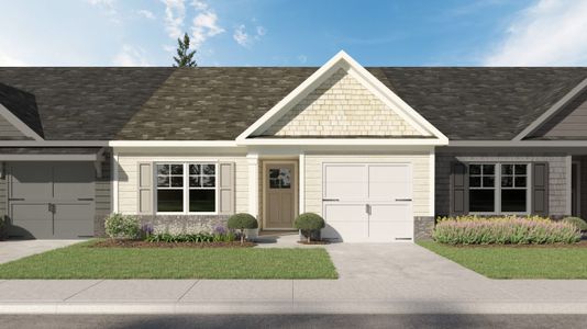 New construction Townhouse house 20 Silver Leaf Ln, Dawsonville, GA 30534 - photo 0