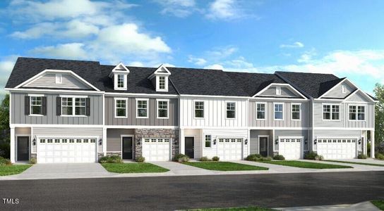 New construction Townhouse house 220 Sweetbay Tree Drive, Wendell, NC 27591 Sage- photo 0