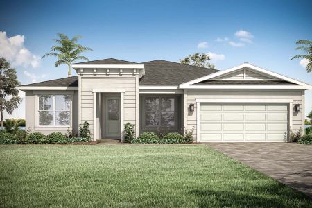 New construction Single-Family house 13621 Southwest Gingerline Drive, Port Saint Lucie, FL 34987 Dahlia- photo 0