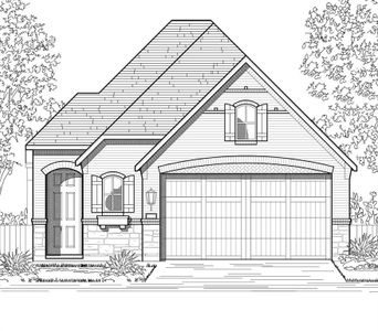 New construction Single-Family house 1616 Whispering Meadow Drive, Van Alstyne, TX 75495 - photo 0