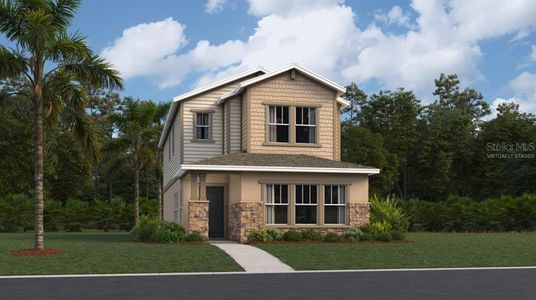 New construction Single-Family house 7158 Summer Ivy Alley, Orlando, FL 32829 Sonora- photo 0