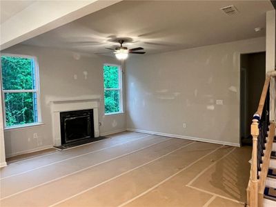 New construction Single-Family house 305 Riverwood Pass, Dallas, GA 30157 The Willow D - Unfinished Basement- photo 53 53